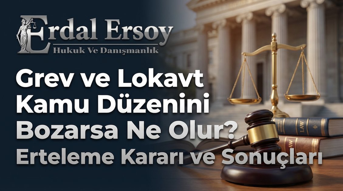 Grev ve Lokavtın Kamu Düzenine Etkisi ve Devlet Müdahalesi (Madde 63) thumbnail