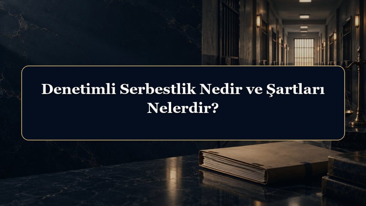 Denetimli Serbestlik Nedir ve Şartları Nelerdir?