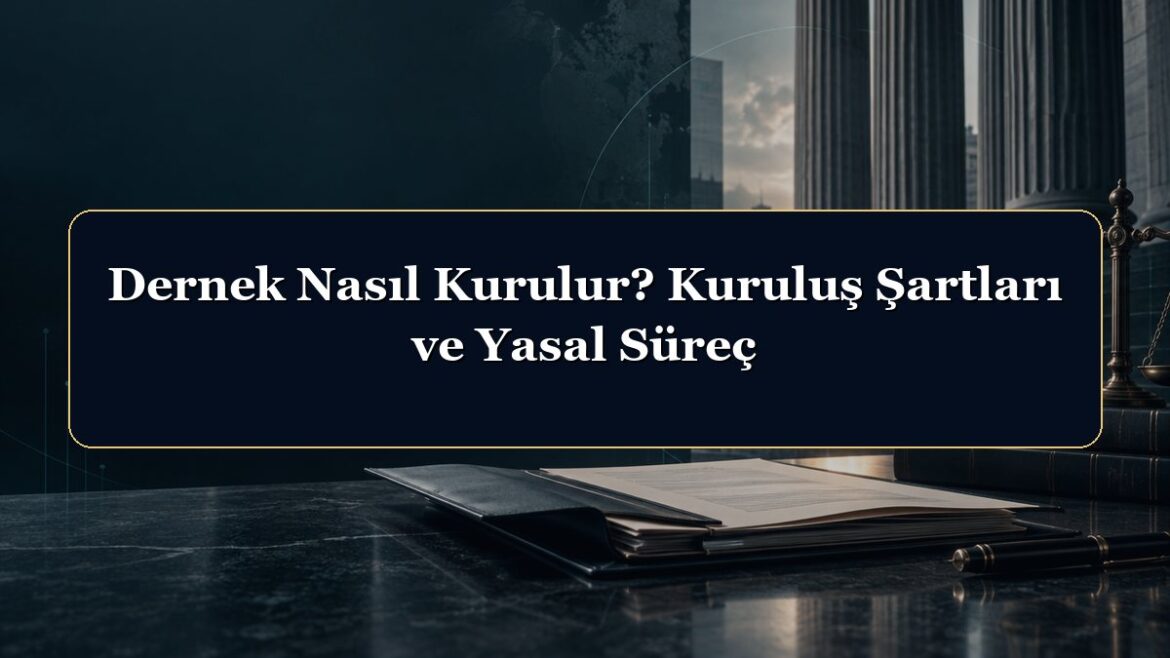 Dernek Nasıl Kurulur? Kuruluş Şartları ve Yasal Süreç
