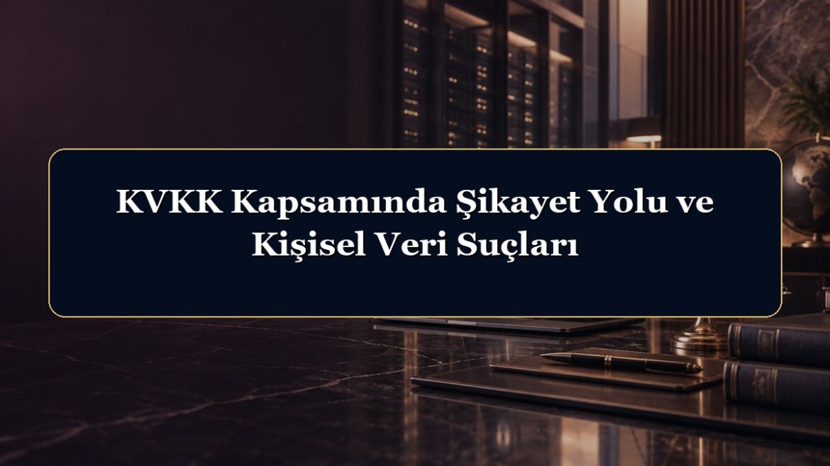 KVKK Kapsamında Şikayet Yolu ve Kişisel Veri Suçları