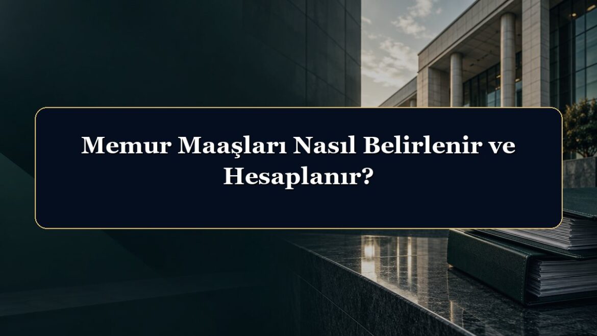Memur Maaşları Nasıl Belirlenir ve Hesaplanır?