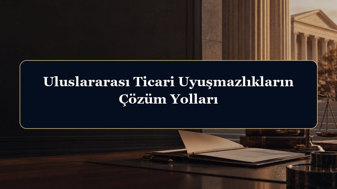 Uluslararası Ticari Uyuşmazlıkların Çözüm Yolları