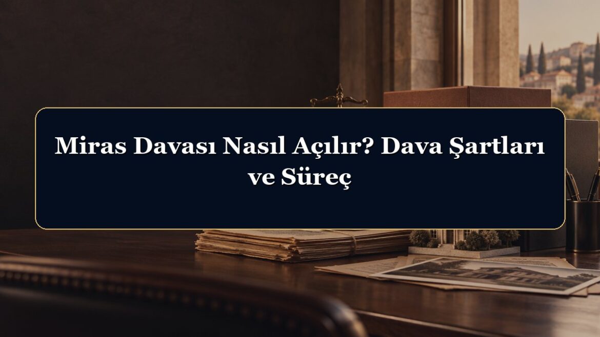Miras Davası Nasıl Açılır? Dava Şartları ve Süreç