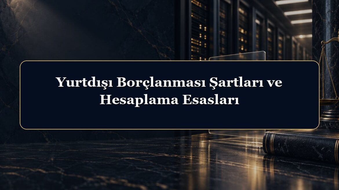 Yurtdışı Borçlanması Şartları ve Hesaplama Esasları