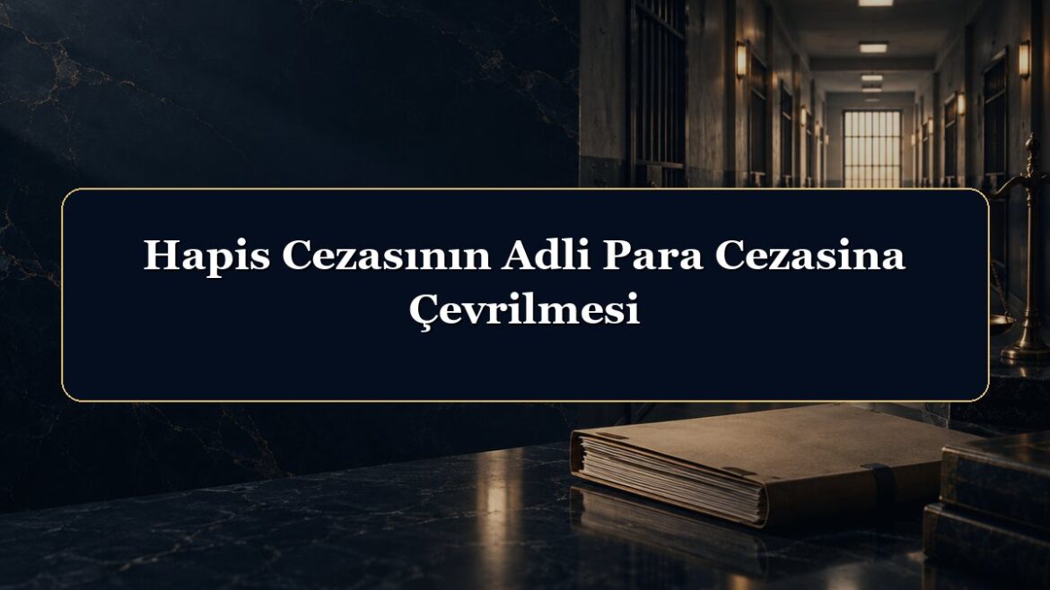 Hapis Cezasının Adli Para Cezasina Çevrilmesi