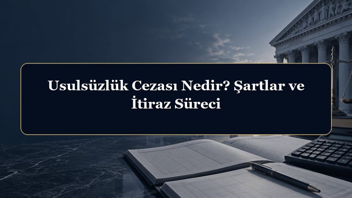 Usulsüzlük Cezası Nedir? Şartlar ve İtiraz Süreci