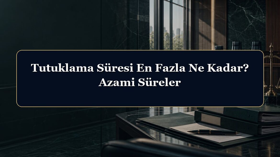 Tutuklama Süresi En Fazla Ne Kadar? Azami Süreler