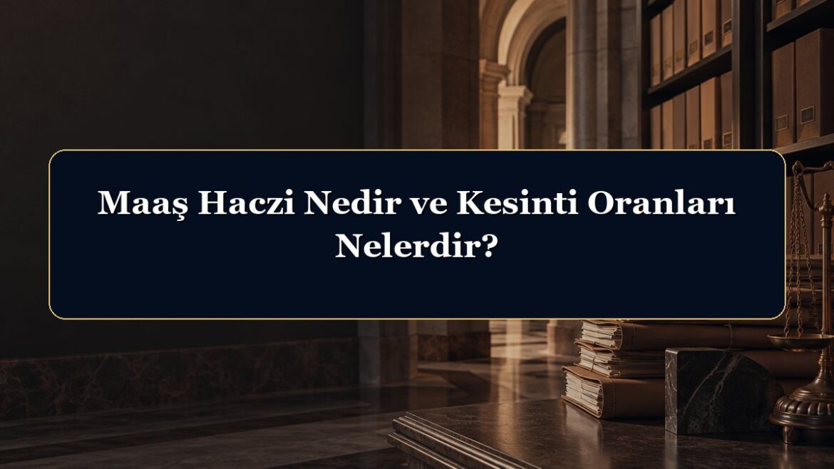 Maaş Haczi Nedir ve Kesinti Oranları Nelerdir?