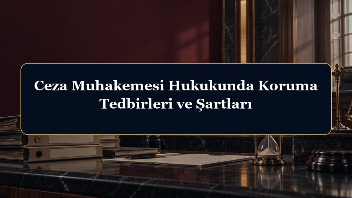 Ceza Muhakemesi Hukukunda Koruma Tedbirleri ve Şartları
