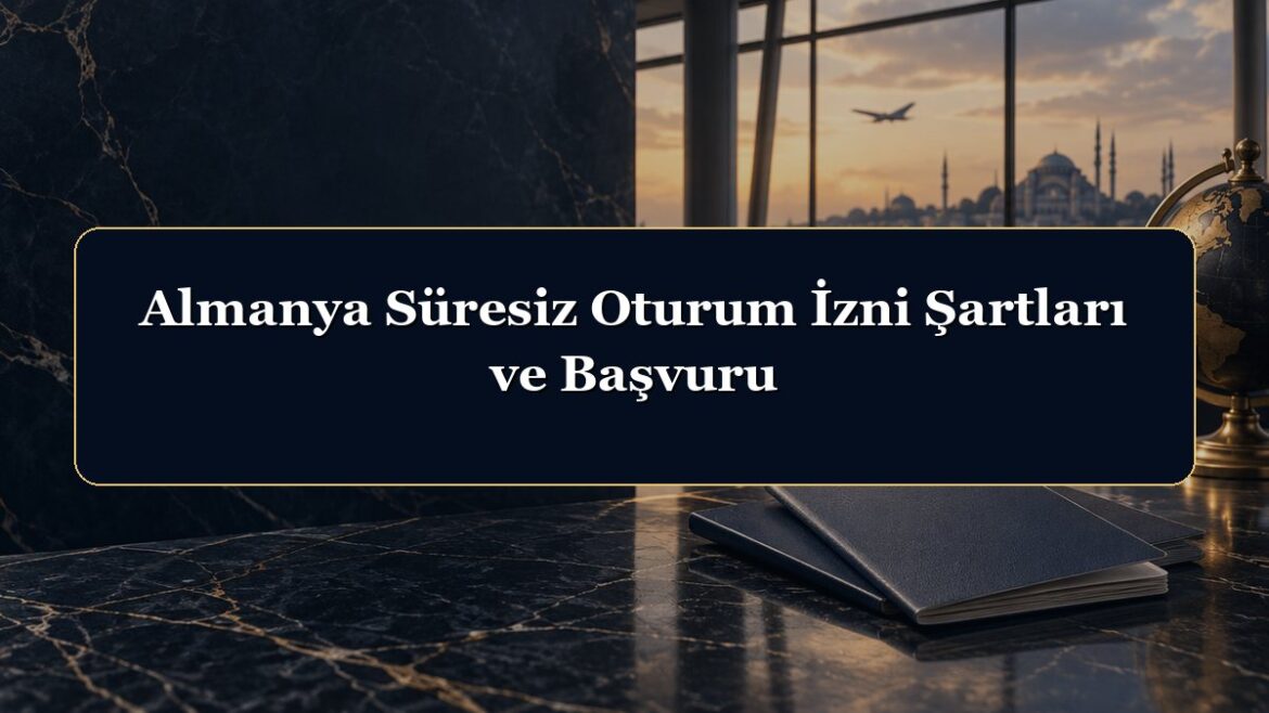 Almanya Süresiz Oturum İzni Şartları ve Başvuru