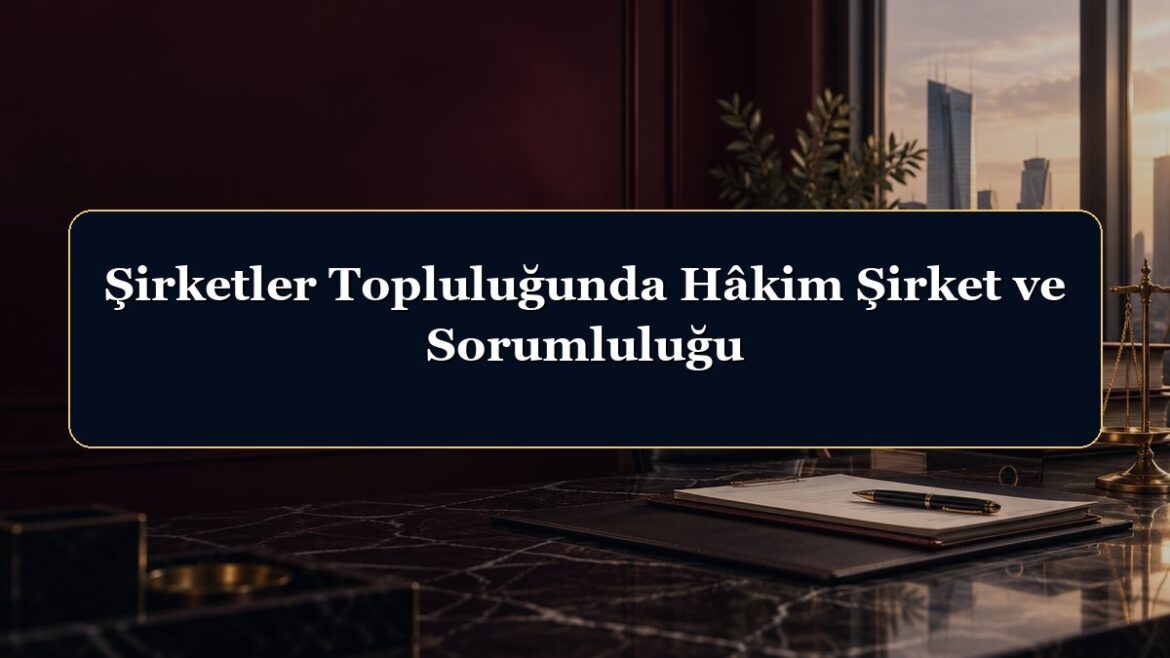Şirketler Topluluğunda Hâkim Şirket ve Sorumluluğu