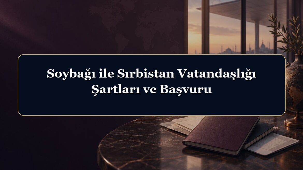 Soybağı ile Sırbistan Vatandaşlığı Şartları ve Başvuru
