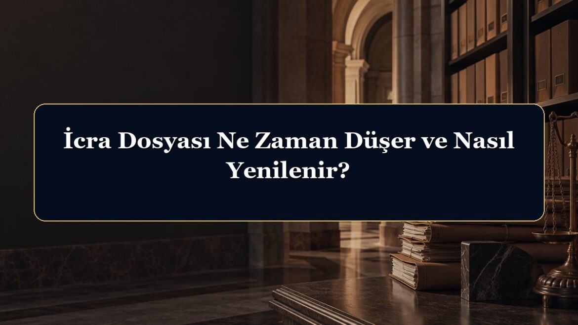 İcra Dosyası Ne Zaman Düşer ve Nasıl Yenilenir?