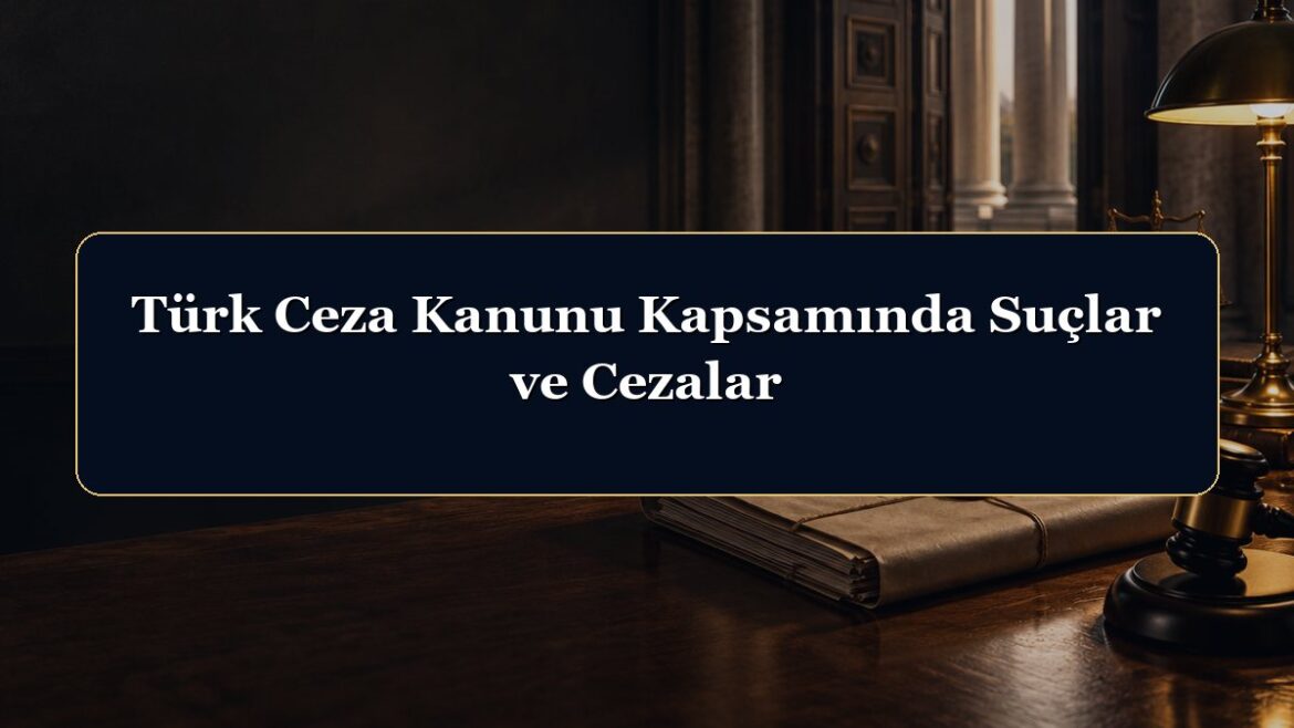 Türk Ceza Kanunu Kapsamında Suçlar ve Cezalar