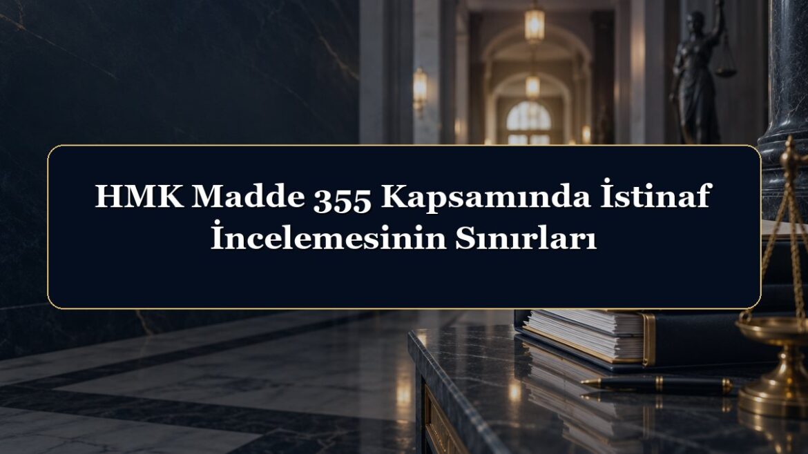 HMK Madde 355 Kapsamında İstinaf İncelemesinin Sınırları
