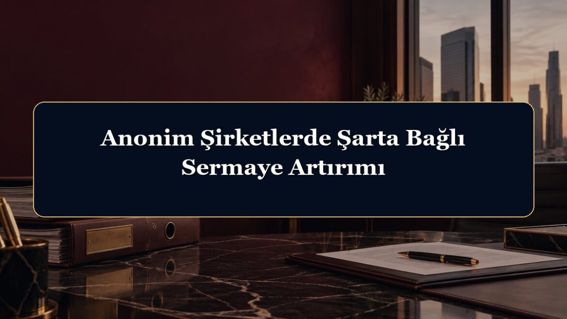 Anonim Şirketlerde Şarta Bağlı Sermaye Artırımı