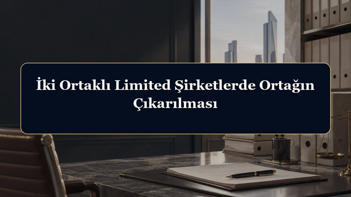 İki Ortaklı Limited Şirketlerde Ortağın Çıkarılması