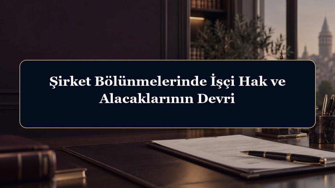 Şirket Bölünmelerinde İşçi Hak ve Alacaklarının Devri