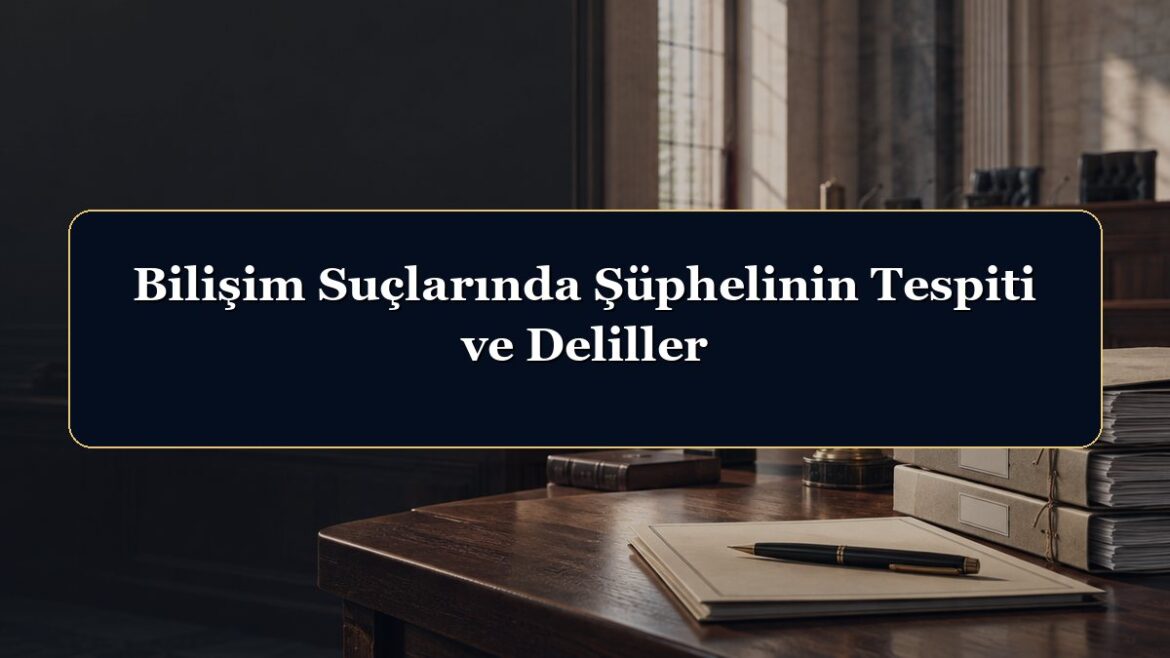 Bilişim Suçlarında Şüphelinin Tespiti ve Deliller