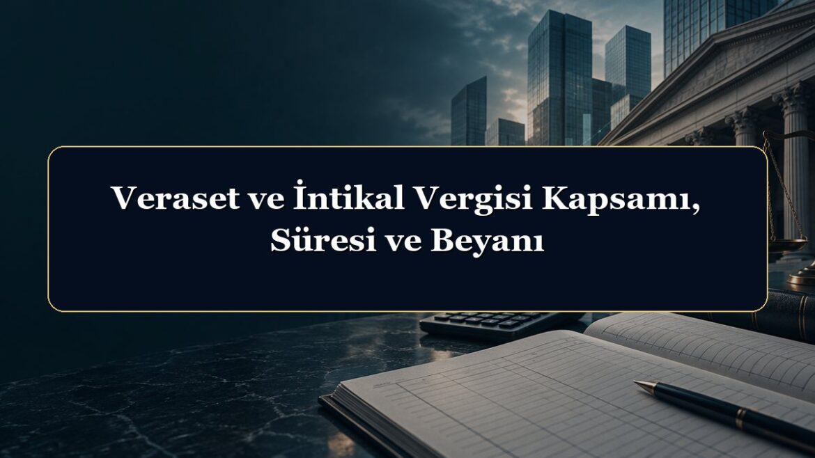 Veraset ve İntikal Vergisi Kapsamı, Süresi ve Beyanı