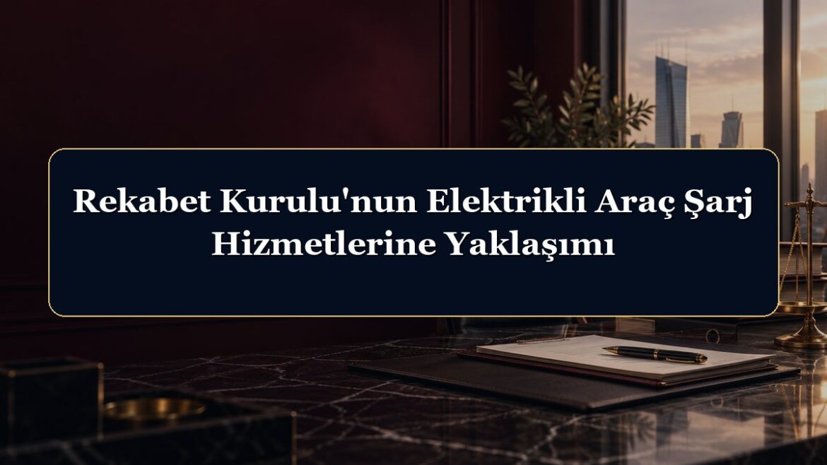Rekabet Kurulu'nun Elektrikli Araç Şarj Hizmetlerine Yaklaşımı