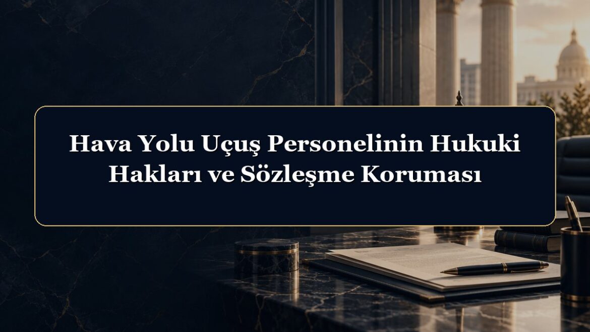 Hava Yolu Uçuş Personelinin Hukuki Hakları ve Sözleşme Koruması