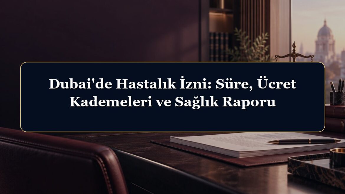 Dubai'de Hastalık İzni: Süre, Ücret Kademeleri ve Sağlık Raporu
