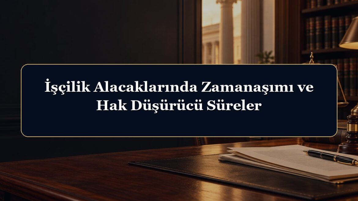 İşçilik Alacaklarında Zamanaşımı ve Hak Düşürücü Süreler