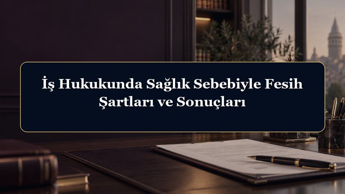 İş Hukukunda Sağlık Sebebiyle Fesih Şartları ve Sonuçları