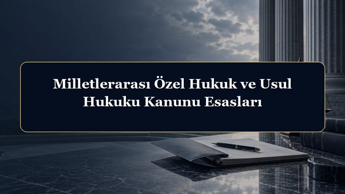 Milletlerarası Özel Hukuk ve Usul Hukuku Kanunu Esasları