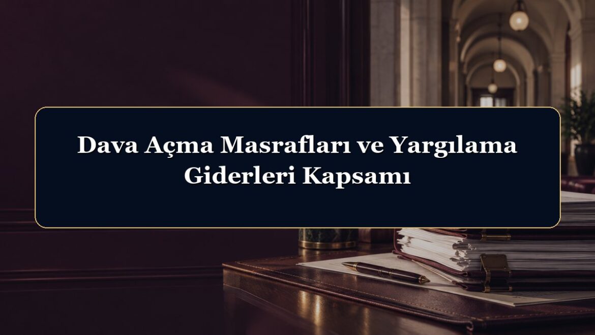 Dava Açma Masrafları ve Yargılama Giderleri Kapsamı
