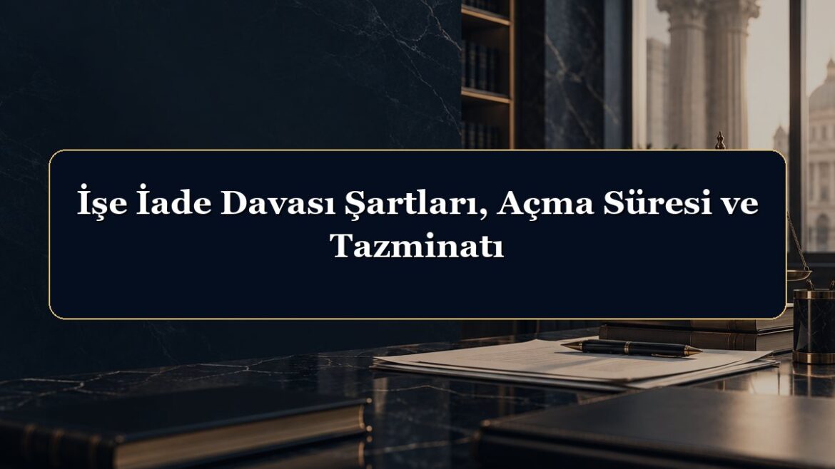 İşe İade Davası Şartları, Açma Süresi ve Tazminatı