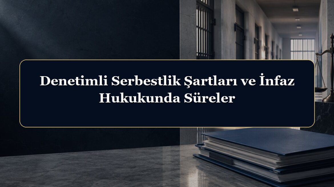 Denetimli Serbestlik Şartları ve İnfaz Hukukunda Süreler