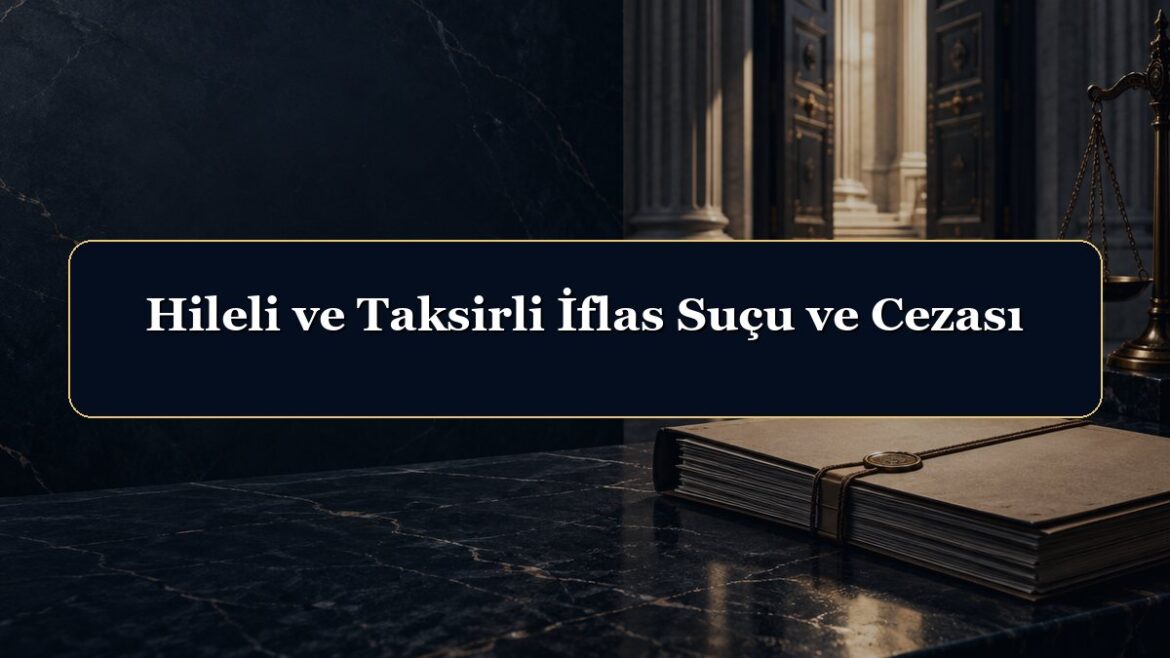 Hileli ve Taksirli İflas Suçu ve Cezası