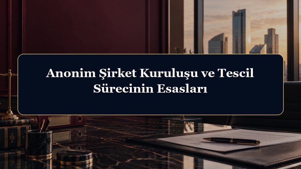 Anonim Şirket Kuruluşu ve Tescil Sürecinin Esasları
