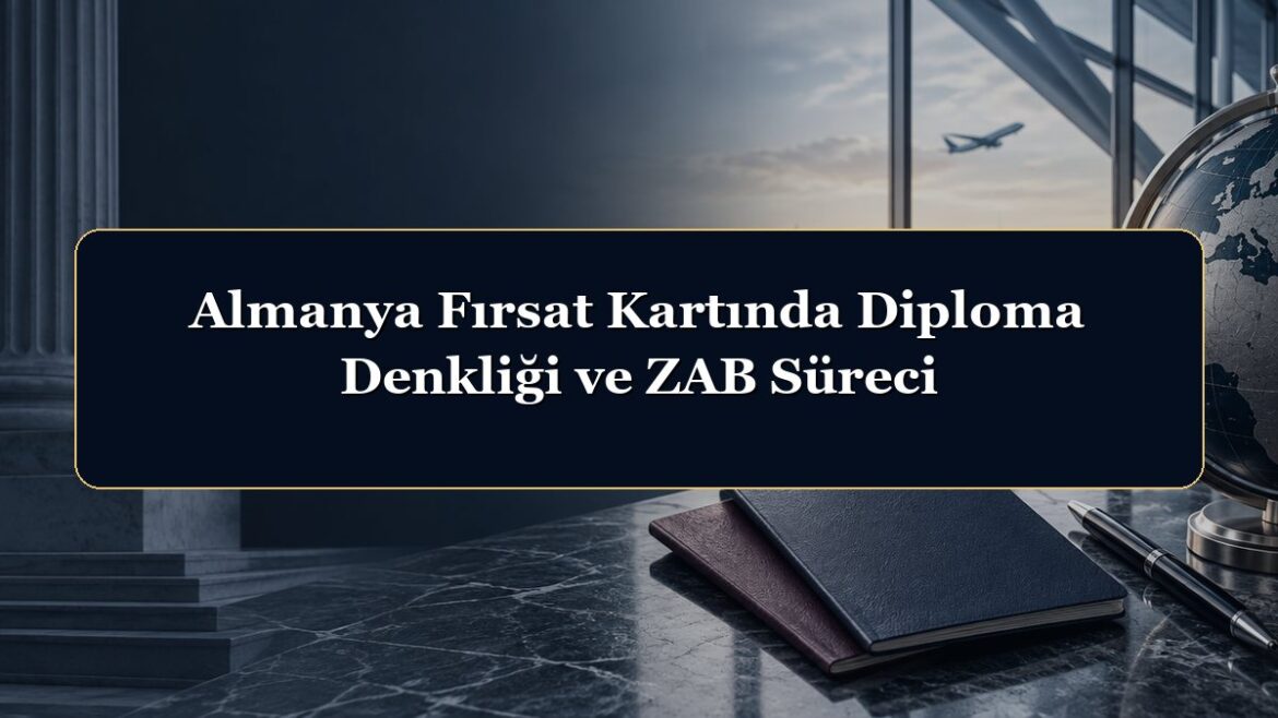 Almanya Fırsat Kartında Diploma Denkliği ve ZAB Süreci