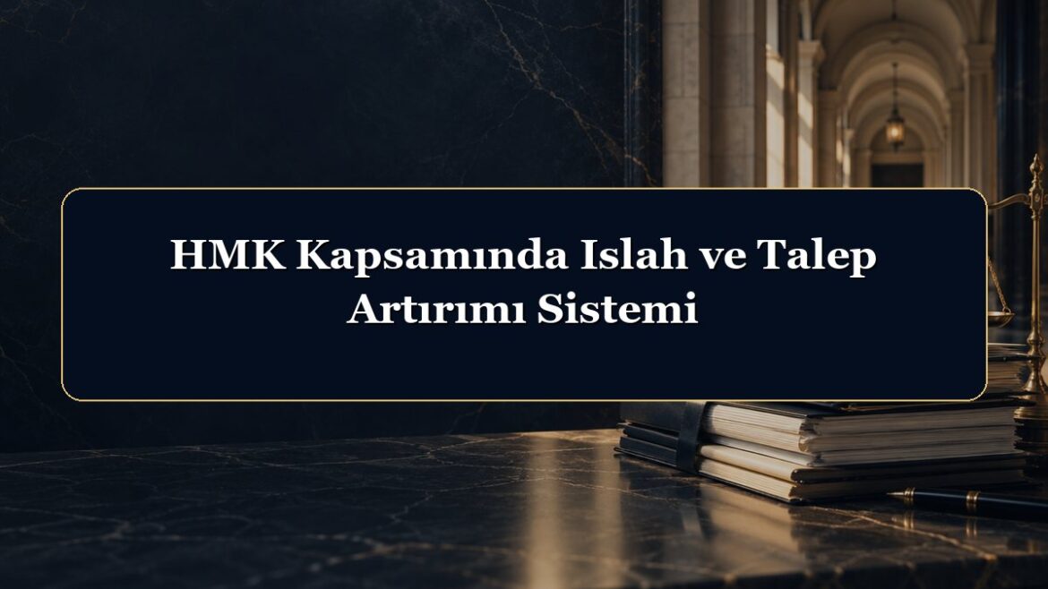 HMK Kapsamında Islah ve Talep Artırımı Sistemi