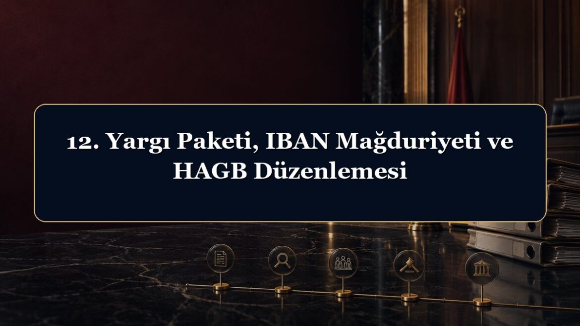 12. Yargı Paketi, IBAN Mağduriyeti ve HAGB Düzenlemesi