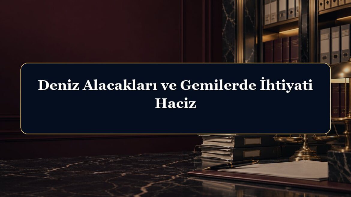 Deniz Alacakları ve Gemilerde İhtiyati Haciz