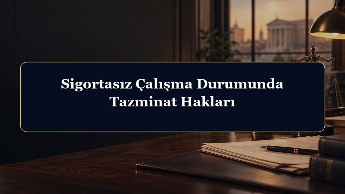 Sigortasız Çalışma Durumunda Tazminat Hakları