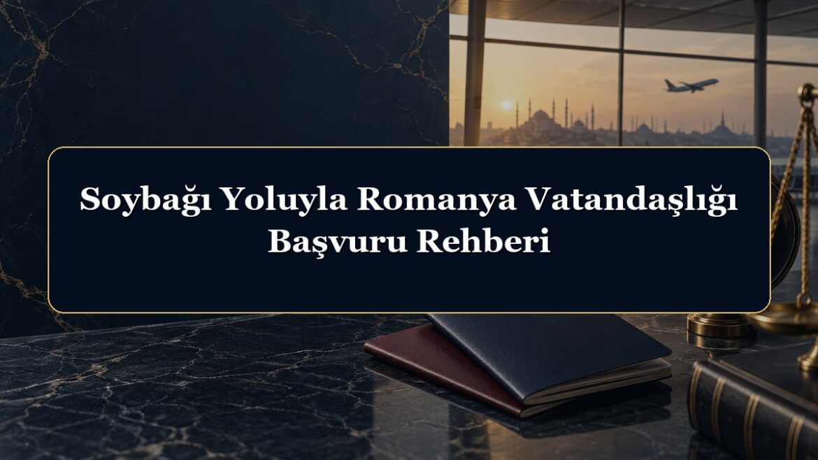 Soybağı Yoluyla Romanya Vatandaşlığı Başvuru Rehberi