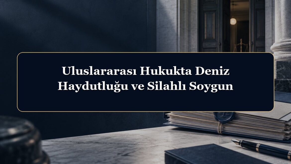 Uluslararası Hukukta Deniz Haydutluğu ve Silahlı Soygun