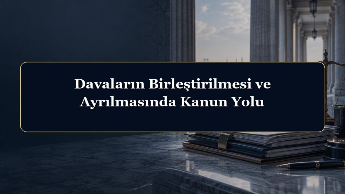 Davaların Birleştirilmesi ve Ayrılmasında Kanun Yolu