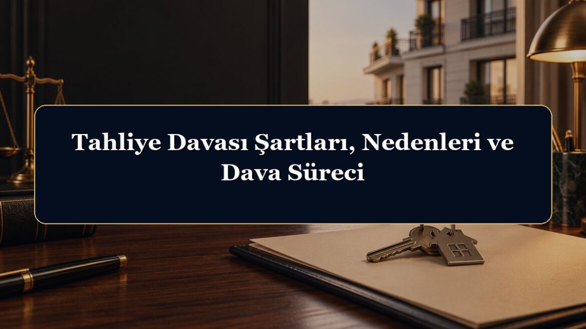 Tahliye Davası Şartları, Nedenleri ve Dava Süreci