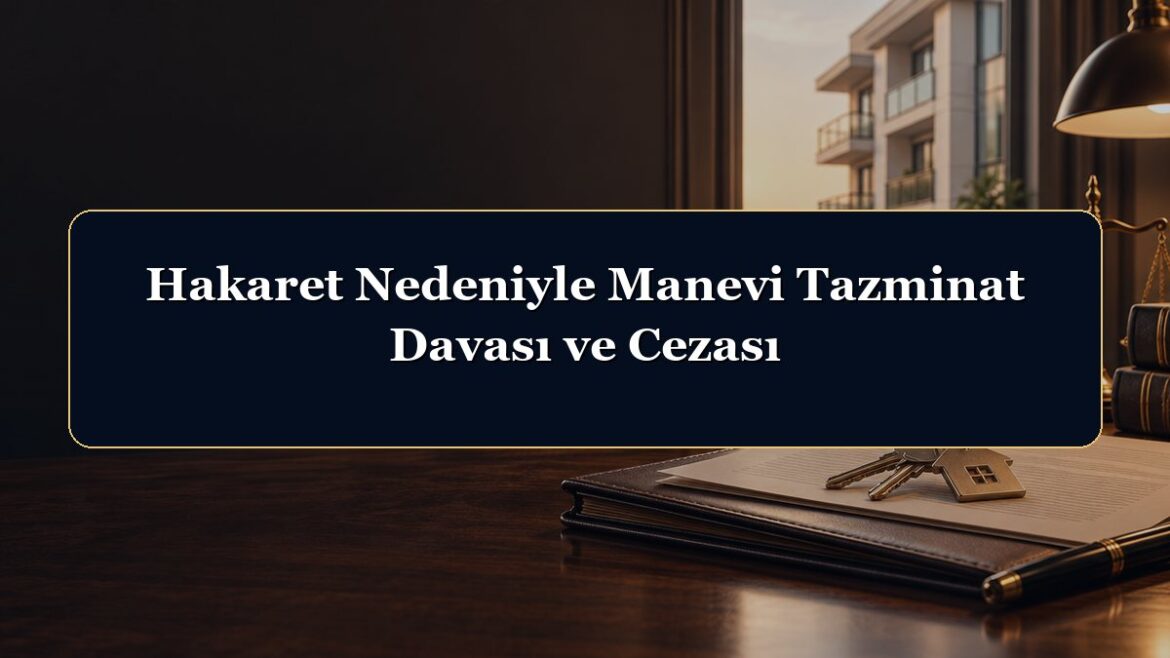Hakaret Nedeniyle Manevi Tazminat Davası ve Cezası