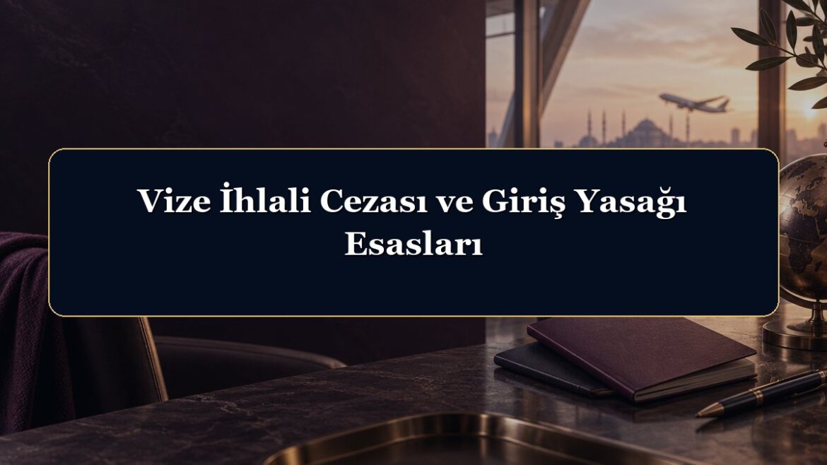 Vize İhlali Cezası ve Giriş Yasağı Esasları