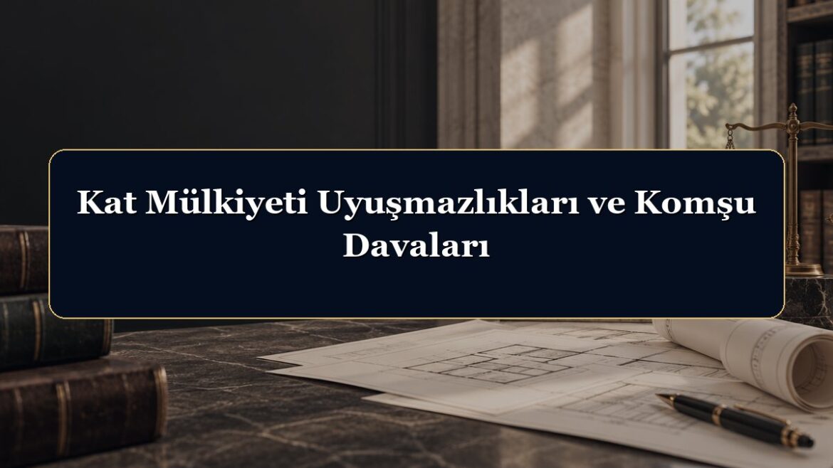 Kat Mülkiyeti Uyuşmazlıkları ve Komşu Davaları