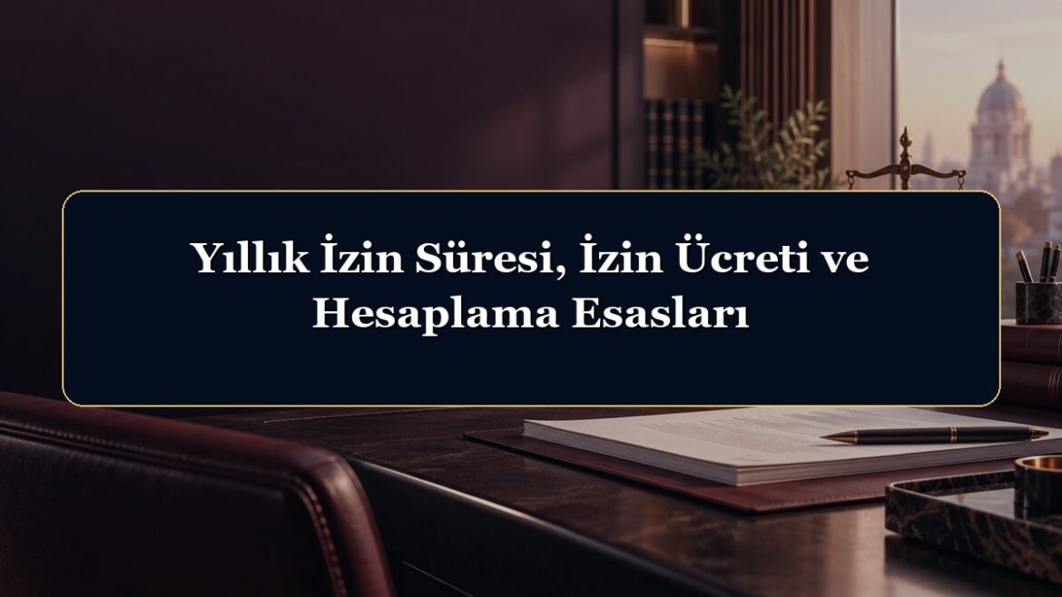 Yıllık İzin Süresi, İzin Ücreti ve Hesaplama Esasları