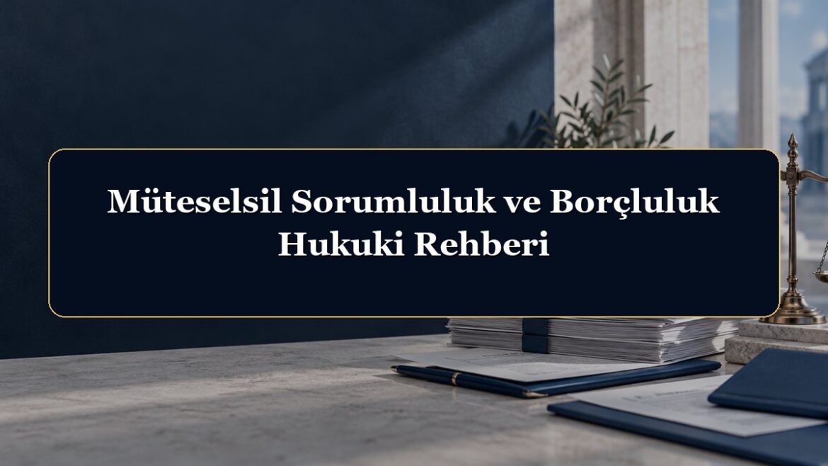 Müteselsil Sorumluluk ve Borçluluk Hukuki Rehberi