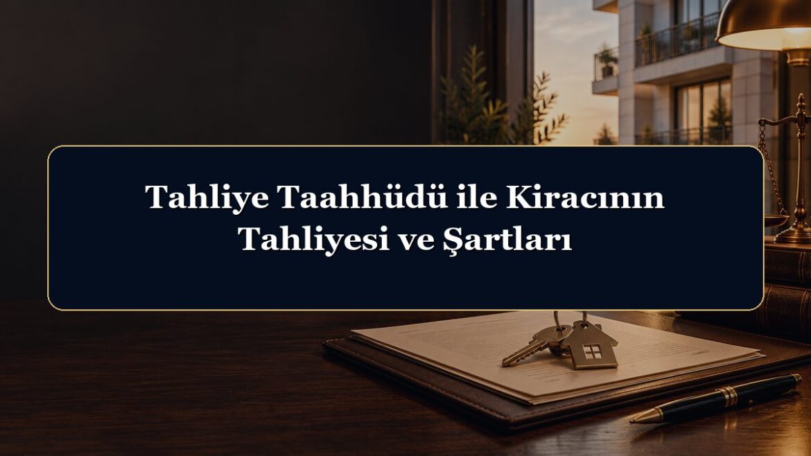 Tahliye Taahhüdü ile Kiracının Tahliyesi ve Şartları